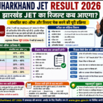 Jharkhand JET Result 2026