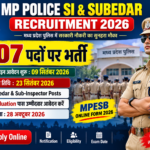 MP Police SI & Subedar Recruitment 2026